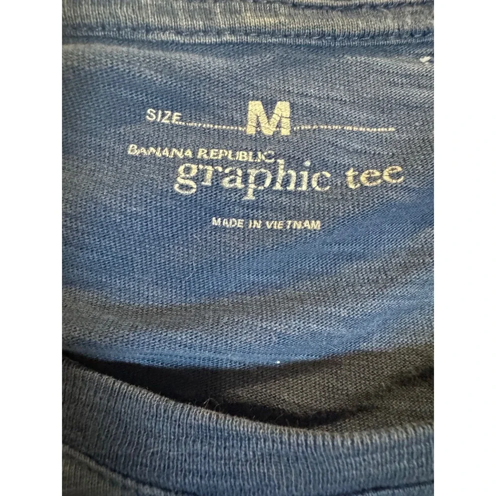 Banana Republic Graphic Tee Blue